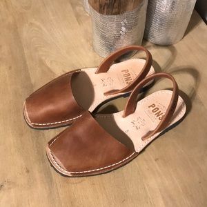 Pons Leather Sandals